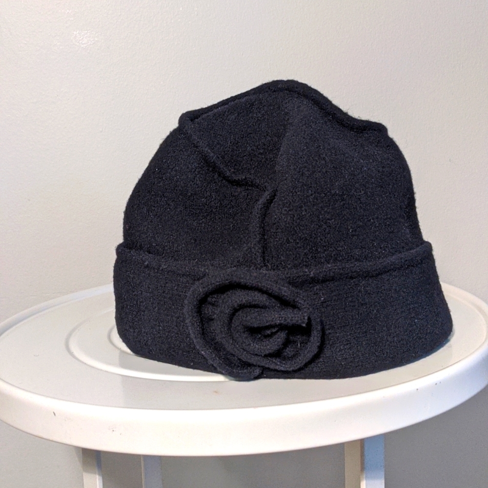 VTG Wool Rose Hat